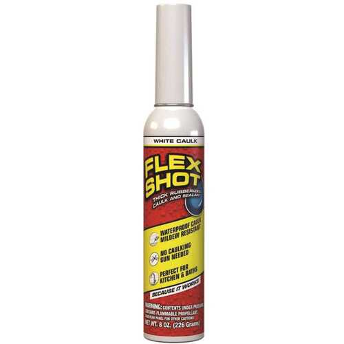 Flex Seal FSH8W-9 Shot White Net 8 Oz