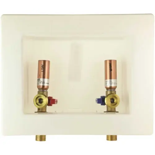 Firestop Washing Machine Outlet Box 1/2" Crimpex With Hammer Arrest
