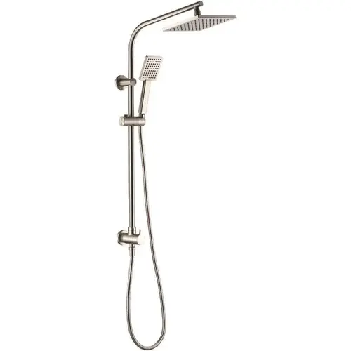 1.8 GPM 8 In. Rainshower With Handheld Showerhead In Brushed NICKEL
