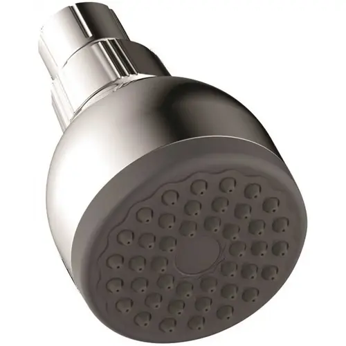 Single Spray 1.8 GPM Showerhead Plastic Ball Joint Chrome