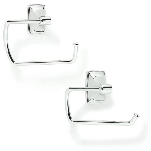Bathroom Kit with BH2650026 Tissue Roll Holder BH2650126 Towel Ring Bright Chrome Finish