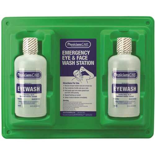 First Aid Only, Inc 24-300-001 Only Eyewash Station Double 32 Oz