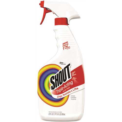 SHOUT SJN356160 Laundry Stain Treatment 22 Oz Spray Bottle