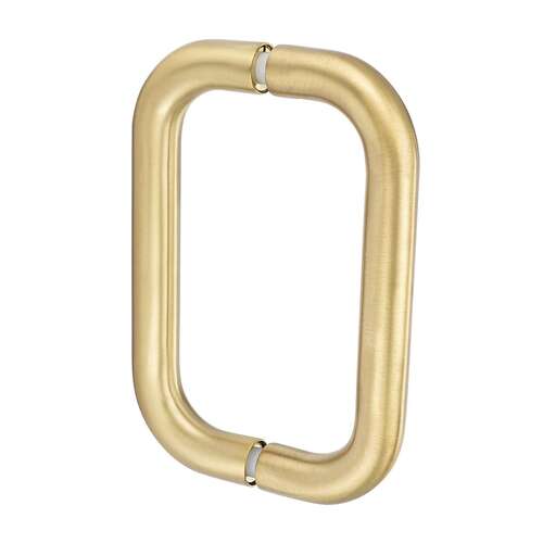 Oceana 6" c/c Back-to-Back Pull - Brushed Brass PVD