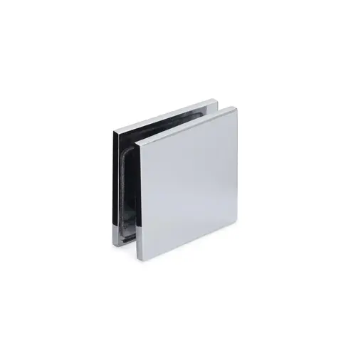 Taiga Wall-Glass Operable Transom Clamp - Polished Chrome