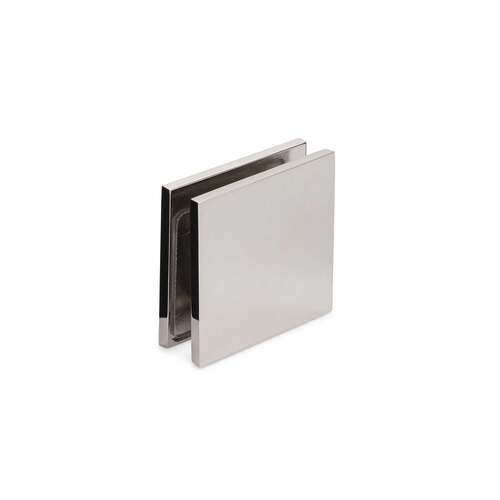 Taiga 90 degree Wall-Glass U-Clamp - Polished Nickel