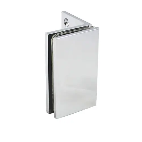 Taiga Heavy Duty 90 degree Wall-Glass Clamp - Polished Chrome