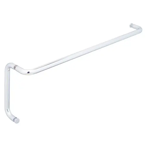 Oceana 18" c/c Towel Bar x 8" c/c Pull - Polished Chrome