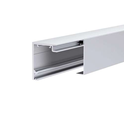 MasterTrack FT - Wall Mounting Extrusion - 236" Length - Satin Anodized