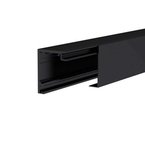 Bohle-Portals BO5706013 MasterTrack FT - Wall Mounting Extrusion - 236" Length - Matte Black