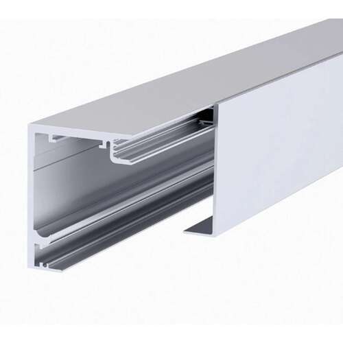 MasterTrack FT - Ceiling Mounting Extrusion - 236" Length - Satin Anodized