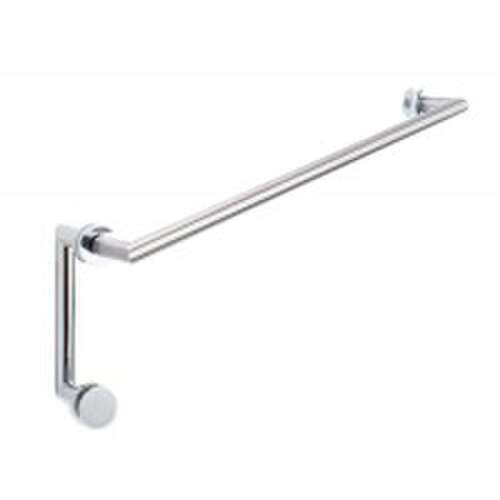 Coda 18" c/c Towel Bar x 6" c/c Pull - Polished Chrome