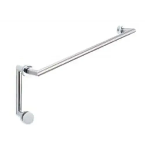 Coda 24" c/c Towel Bar x 8" c/c Pull - Polished Chrome
