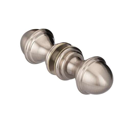 Symphony Back-to-Back Knob - Brushed Nickel