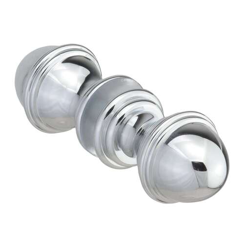 Symphony Back-to-Back Knob - Polished Chrome