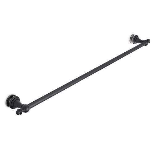 Symphony 24" c/c Single-Sided Towel Bar - Matte Black