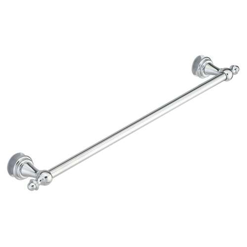 Symphony 24" c/c Single-Sided Towel Bar - Polished Chrome