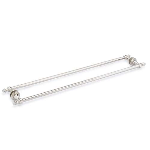 Symphony 24" c/c Back-to-Back Towel Bar - Polished Nickel