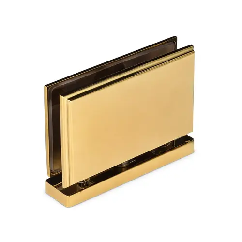 Symphony Standard Duty Pivot Hinge with 5 degree Offset (LH) - Polished Brass PVD