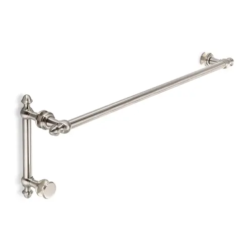 Symphony 24" c/c Towel Bar x 6" c/c Pull - Brushed Nickel