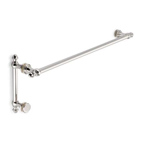 Symphony 24" c/c Towel Bar x 8" c/c Pull - Polished Nickel