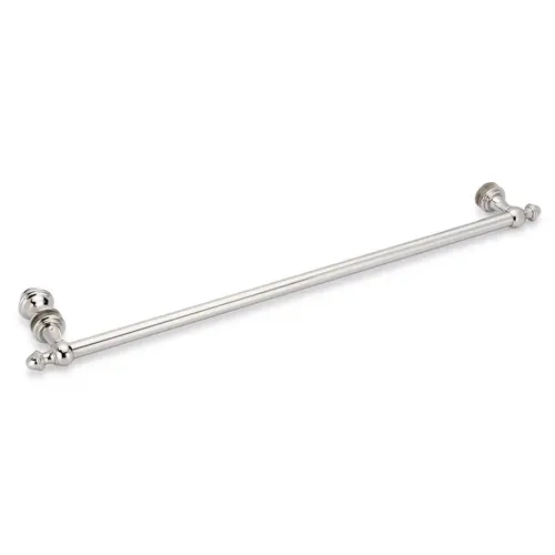 Symphony 24" c/c Towel Bar x Knob - Polished Nickel