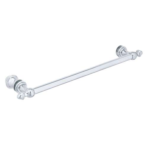 Symphony 24" c/c Towel Bar x Knob - Polished Chrome