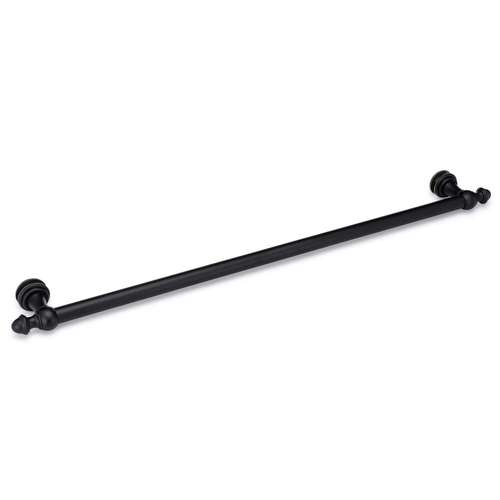 Symphony 24" c/c Single-Sided Towel Bar - Matte Black