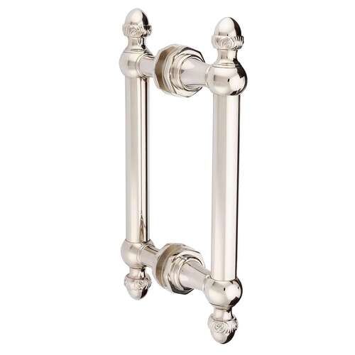 Sonata 8" c/c Back-to-Back Pull - Polished Nickel