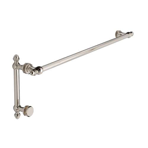 Sonata 24" c/c Towel Bar x 8" c/c Pull - Polished Nickel