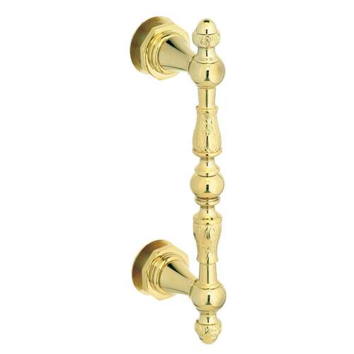 Sonata 8" c/c Single-Sided Decorative Pull - Polished Brass PVD