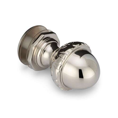 Sonata Single-Sided Knob - Polished Nickel