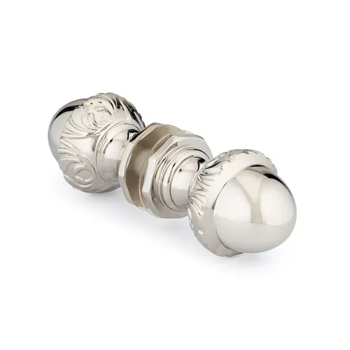 Sonata Back-to-Back Knob - Polished Nickel