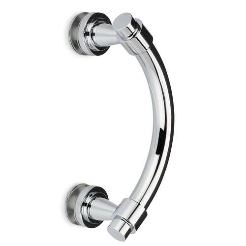 Concerto 8" c/c Single-Sided Offset Pull - Polished Chrome