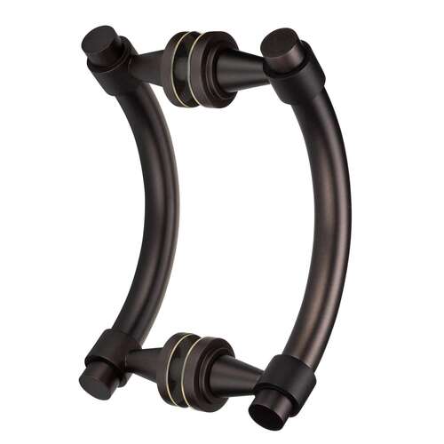 Concerto 8" c/c Back-to-Back Offset Pull - Oil Rubbed Bronze Medium