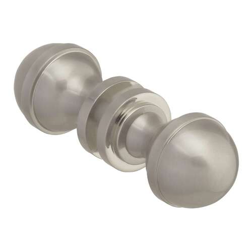 Concerto Back-to-Back Knob - Brushed Nickel