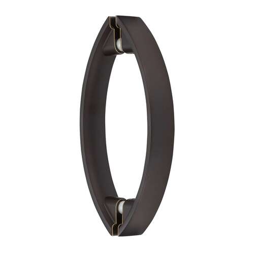 Aria 8" c/c Back-to-Back Pull - Oil Rubbed Bronze Medium