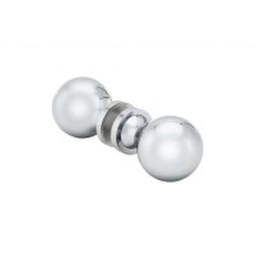 Opus I Back-to-Back Knob - Polished Chrome