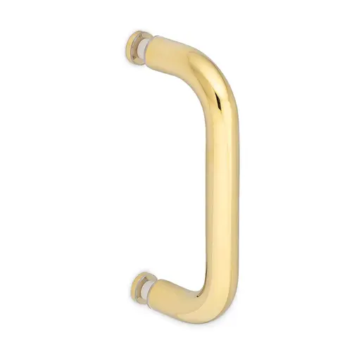 Opus II 6" c/c Single-Sided Pull - Polished Brass PVD