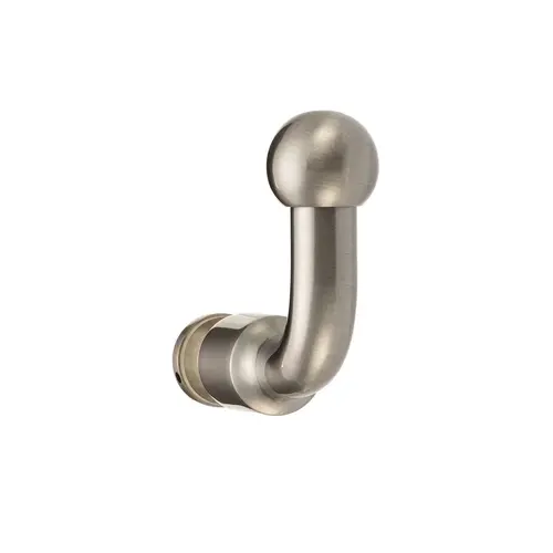 Opus II Single-Sided Hook - Brushed Nickel