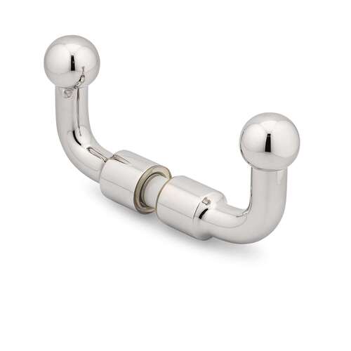 Opus II Back-to-Back Hook - Polished Nickel