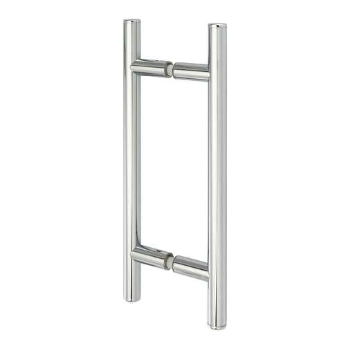 Counterpoint 8" c/c Back-to-Back Pull - Polished Chrome