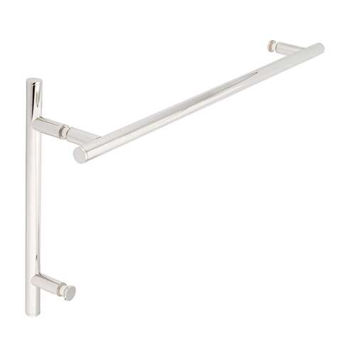 Counterpoint 24" c/c Towel Bar x 6" c/c Pull - Polished Nickel