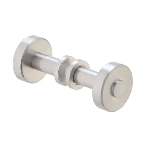 Counterpoint Back-to-Back Knob with Rosettes - Polished Chrome