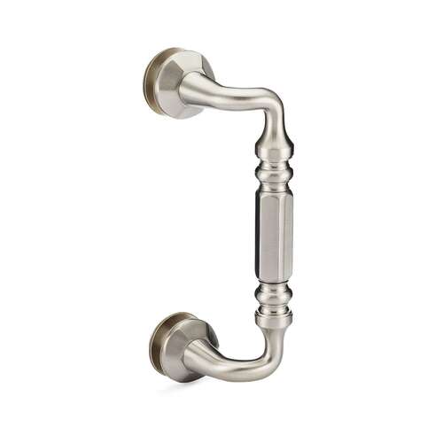 Rondo 6" c/c Single-Sided Offset Pull - Brushed Nickel