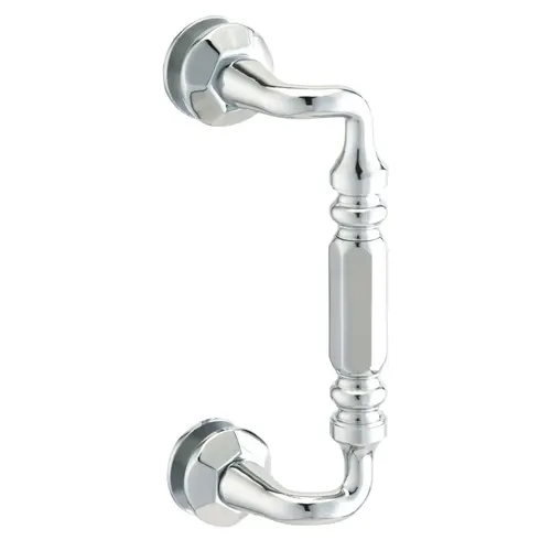 Rondo 6" c/c Single-Sided Offset Pull - Polished Chrome