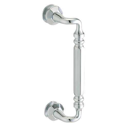 Rondo 8" c/c Single-Sided Offset Pull - Polished Chrome