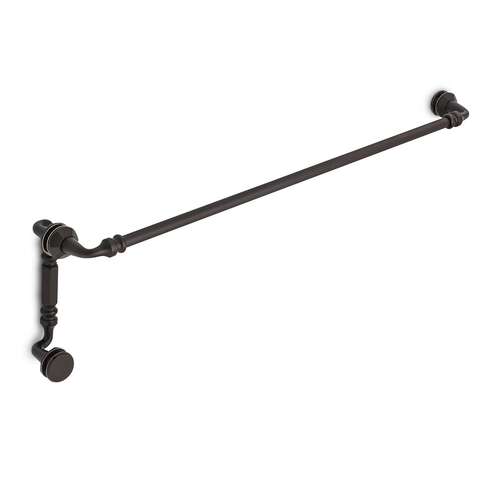 Rondo 24" c/c Towel Bar x 6" c/c Offset Pull - Oil Rubbed Bronze Medium