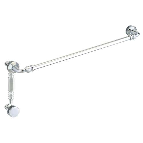 Rondo 24" c/c Towel Bar x 8" c/c Offset Pull - Polished Chrome