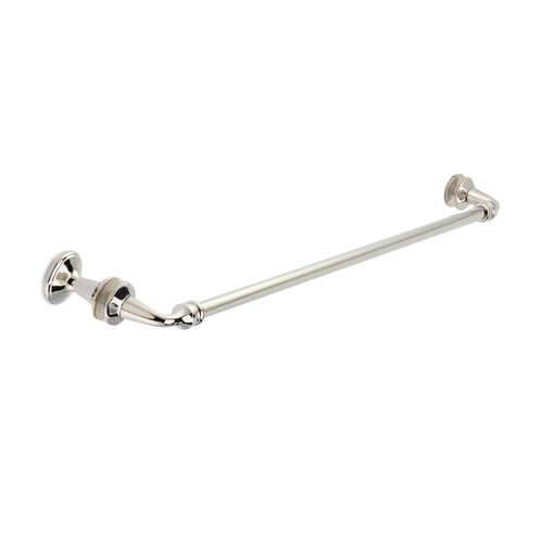 Rondo 24" c/c Towel Bar x Knob - Polished Nickel